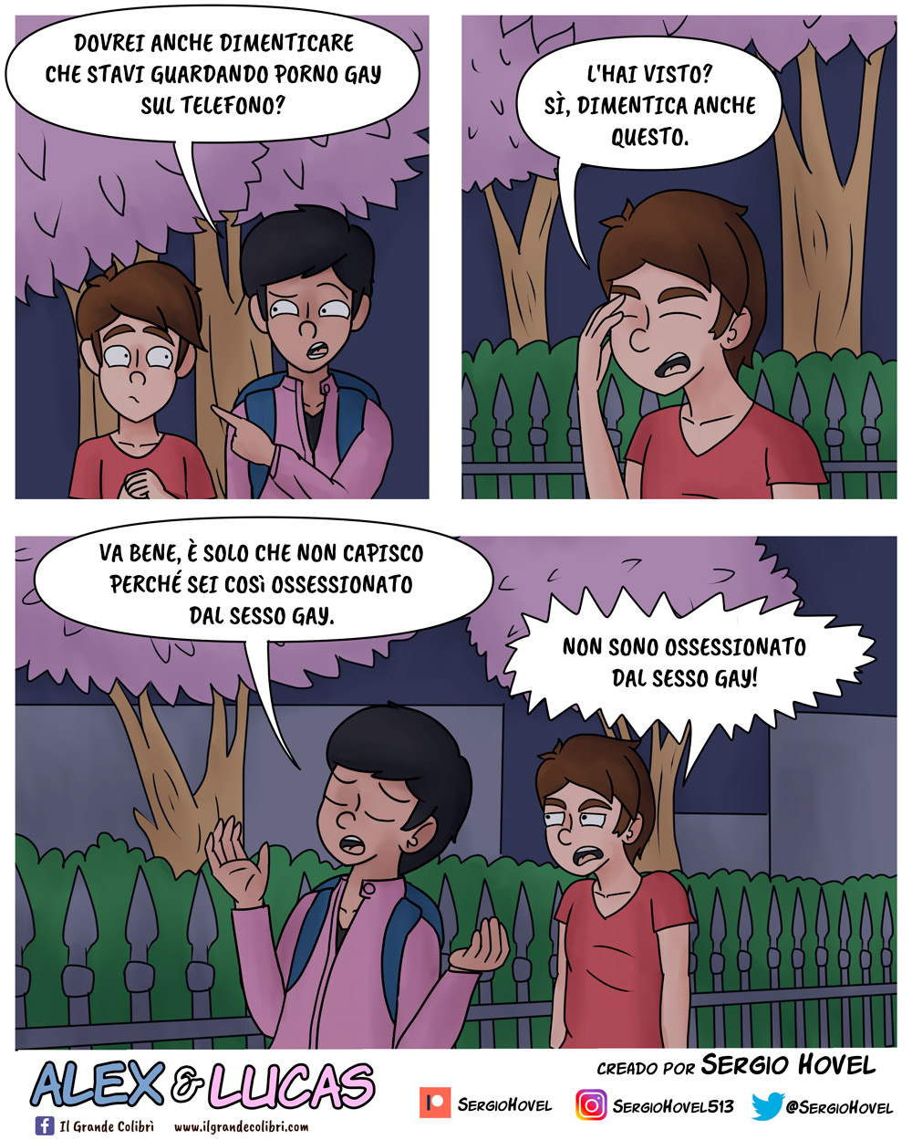 alex lucas fumetto gay