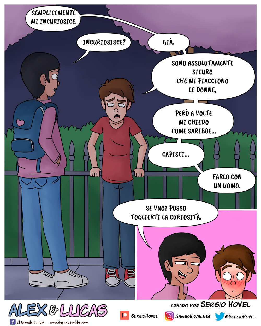 alex lucas fumetto gay