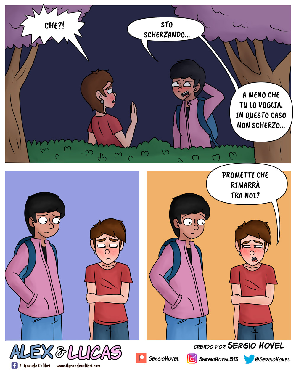 alex lucas fumetto gay
