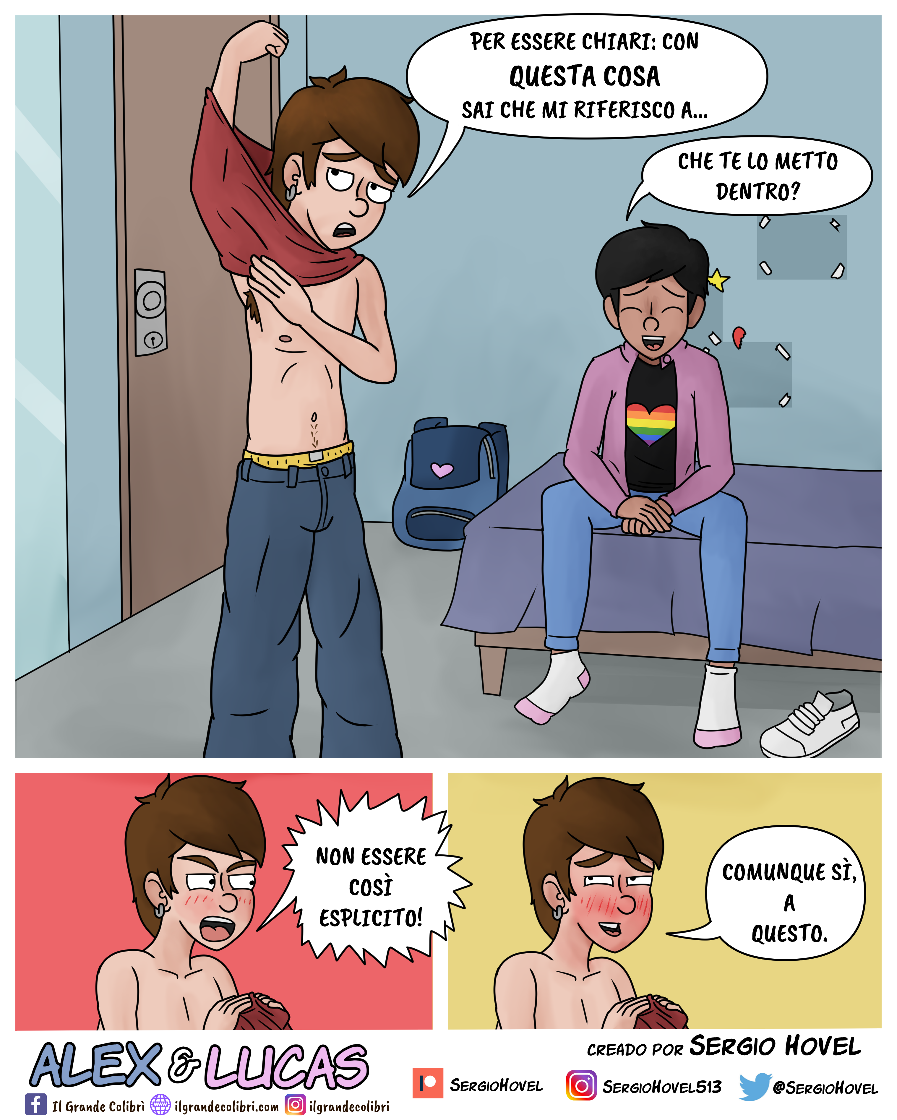 alex lucas fumetto gay