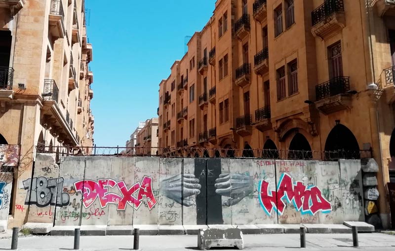 Muro, Beirut (aprile 2022)