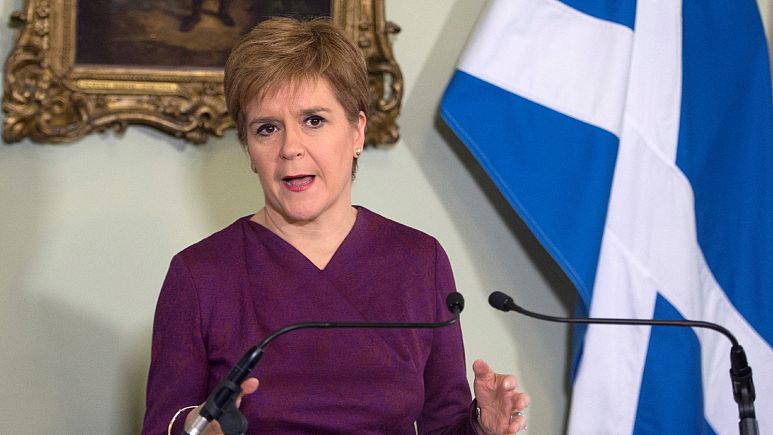 Nicola Sturgeon, primo ministro di Scozia