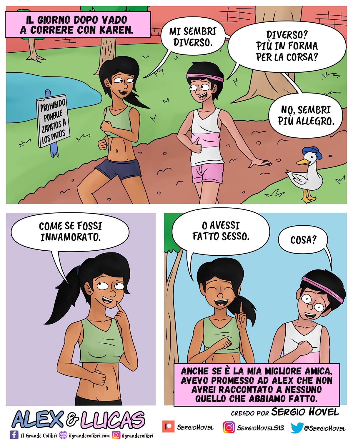 Alex e Lucas - Fumetto d'amicizia, disamore e sesso
